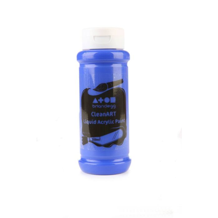 CleanART Acrylic Paint 500ml - Blue