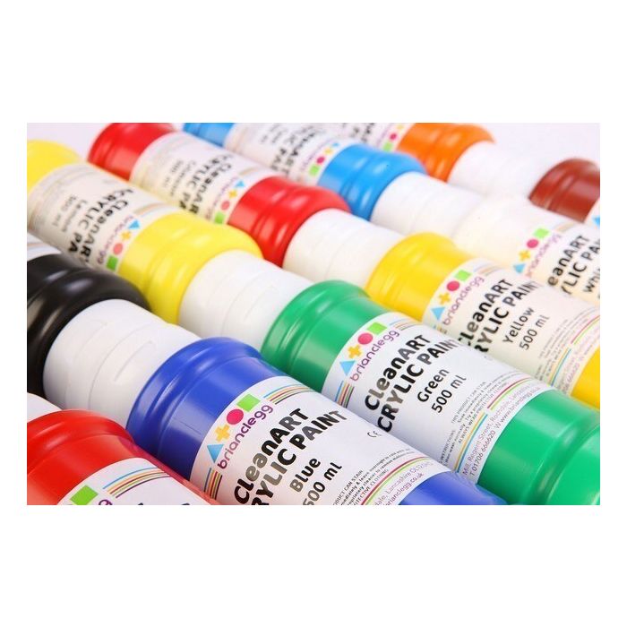 CleanART Acrylic Paint 500ml - Turquoise