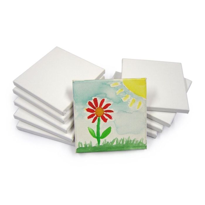 Mini Canvases (6in x 6in) - Pack of 10