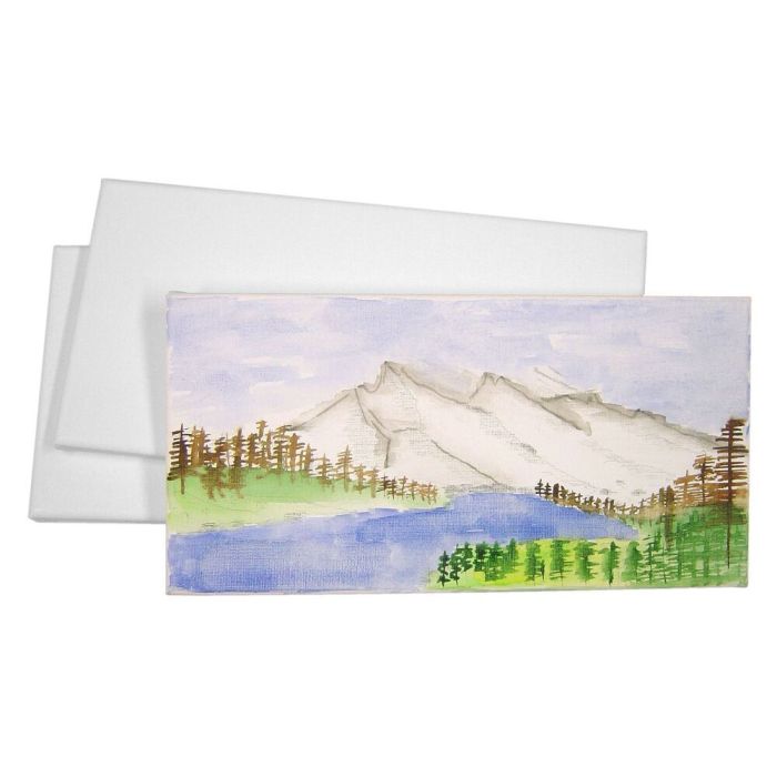Rectangular Canvas 15cm x 30cm - Pack of 10