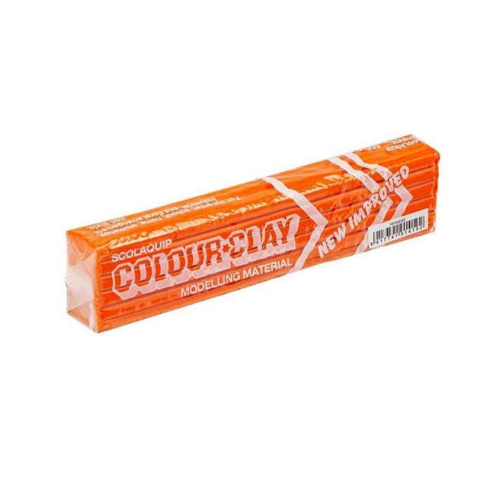 Colour Clay 500g Bar Orange