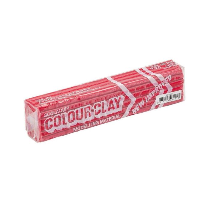 Colour Clay 500g Bar Red