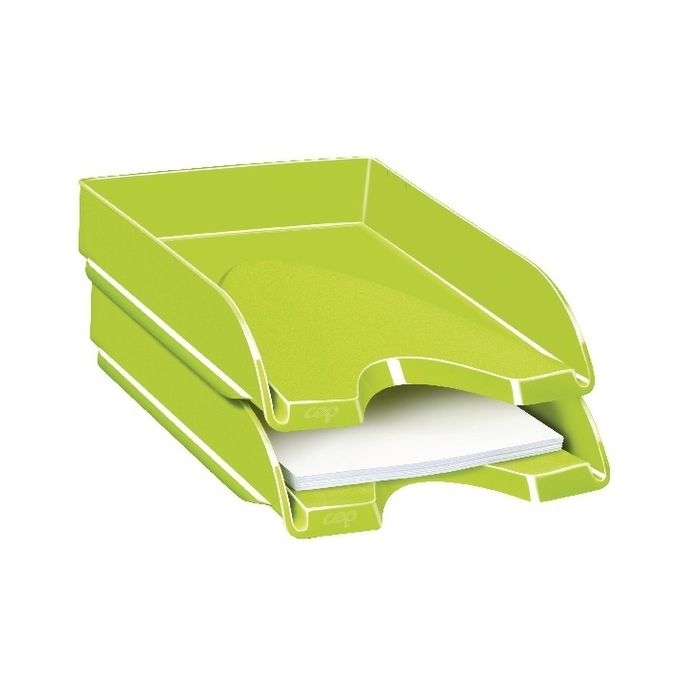 Bright Vibrant Colour Letter Tray - Green