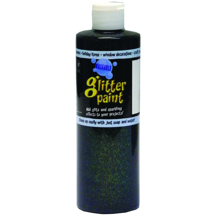 Chroma Glitter Paint 500ml - Black
