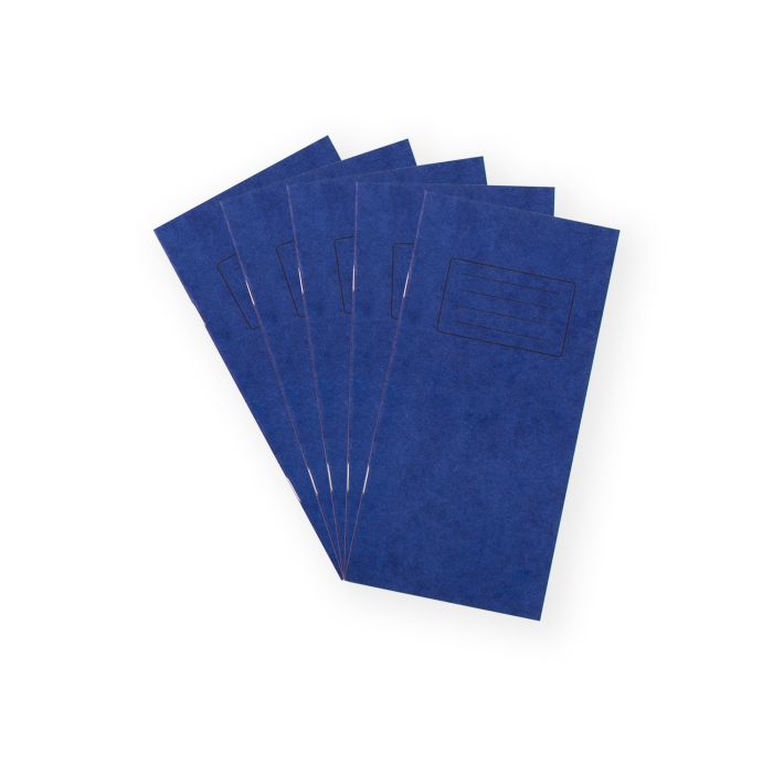203 x 101mm Vocab Book 32 Page- 12mm Ruled- Blue - Pk 100