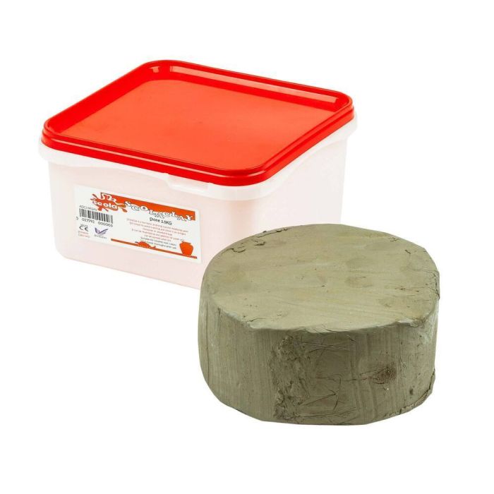 Air Hardening Clay 2.5kg Tub - Stone