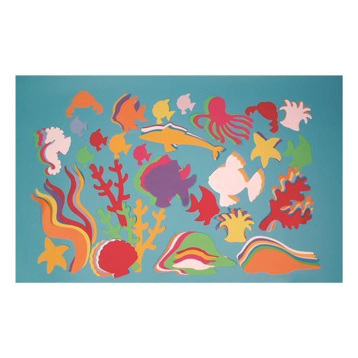 Sealife Paper Shapes - Pack of 600