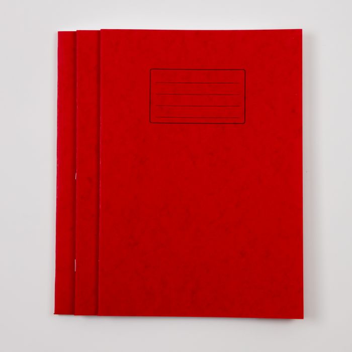 Classmates A4 Exercise Book 80 Page- Plain- Red - Pack of 50