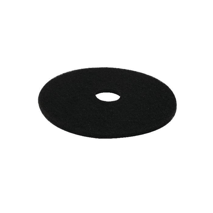 Stripping Floor Pad 17in - Black - Pack of 5