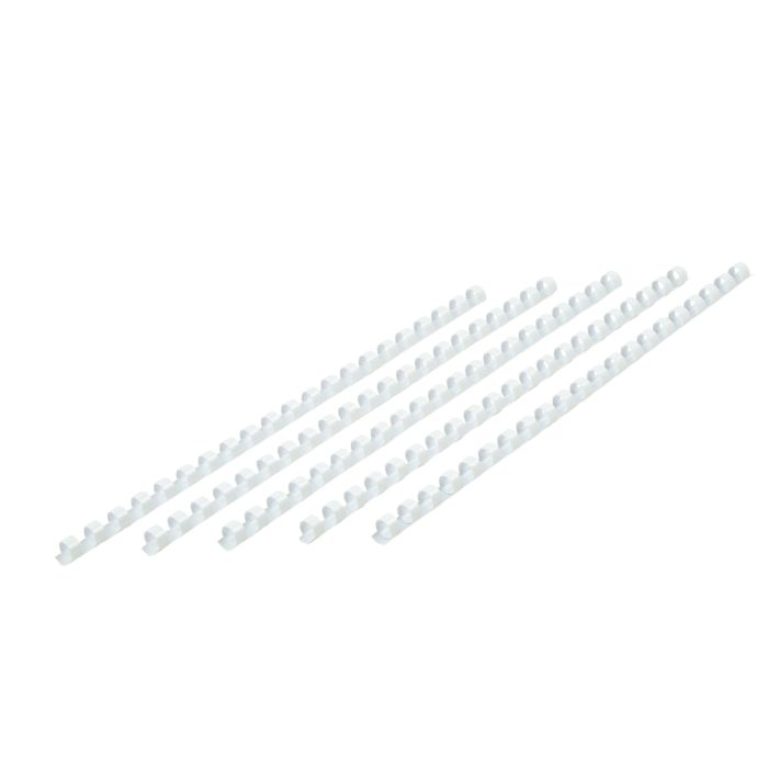 Binding Combs A4 21 Ring 10mm - White - Pack of 100