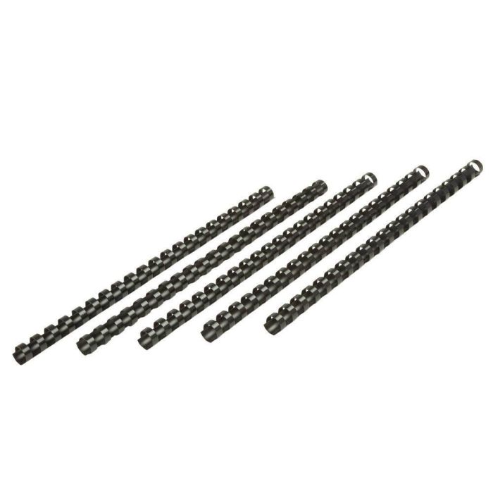 Binding Combs A4 21 Ring 14mm - Black - Pack of 100