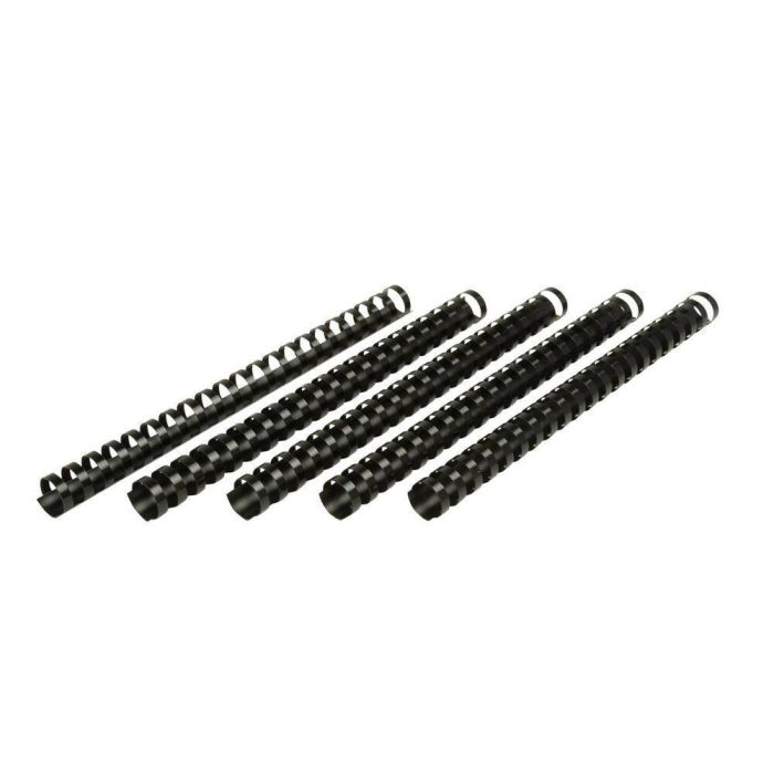 Binding Combs A4 21 Ring 22mm - Black - Pack of 50