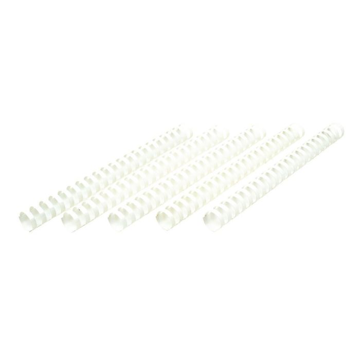 Binding Combs A4 21 Ring 25mm - White - Pack of 50