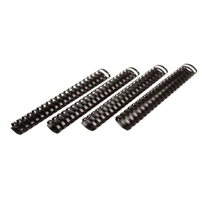 Binding Combs A4 21 Ring 45mm - Black - Pack of 50