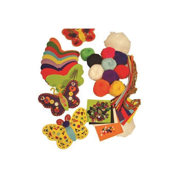 Felt Butterflies Kit