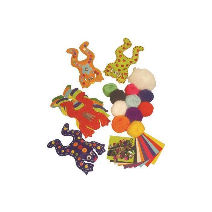 Felt Frogs Kit