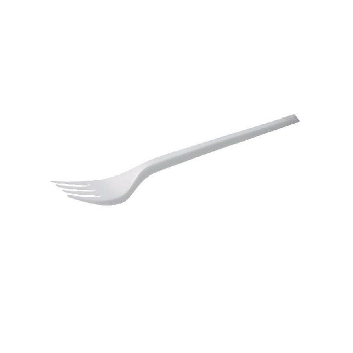 Plastic Forks White - Pack of 100