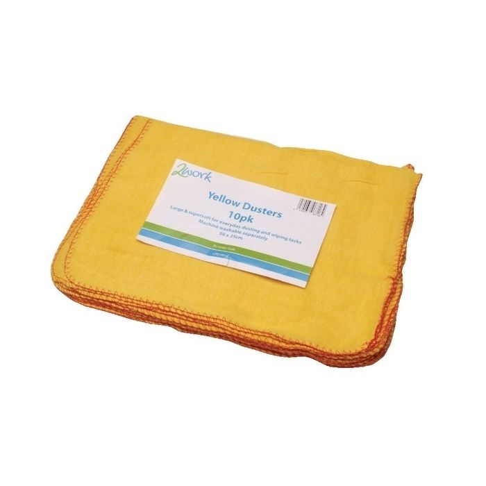 Yellow Duster - Pack of 10