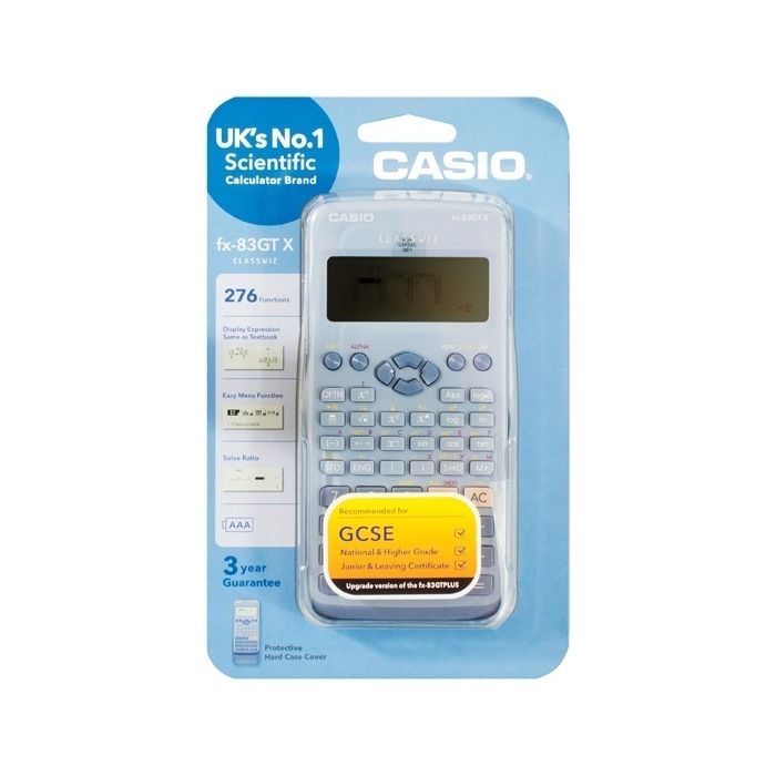 Casio FX85GT With Scientific Calulator Blue
