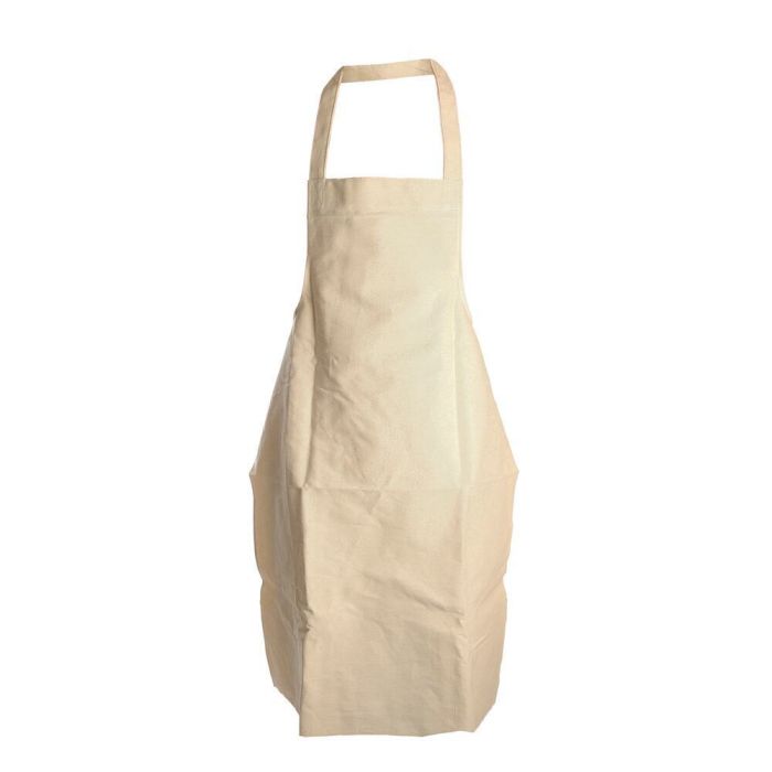 Natural Cotton Apron - 36in No Pocket