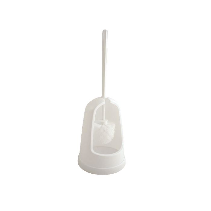 Semi-Enclosed Toilet Brush Set