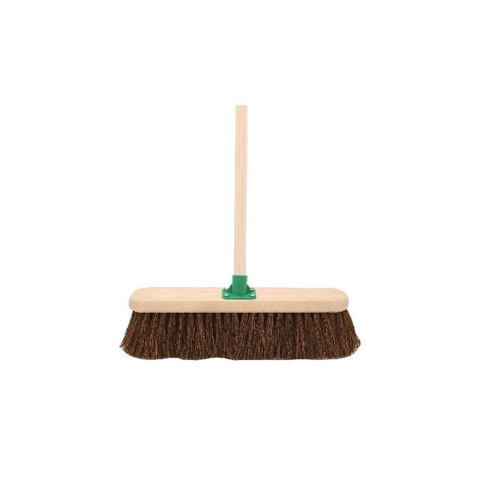 Stiff Bassine Broom With Handle 18in