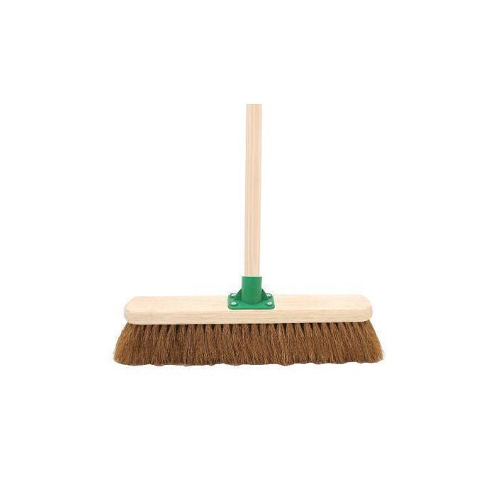 Soft Coco Broom With Handle 18in