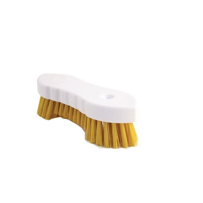 Scrubbing Brush 8in - Yellow