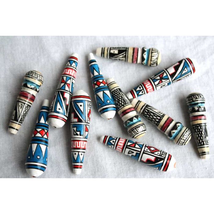 Clay Maya Beads