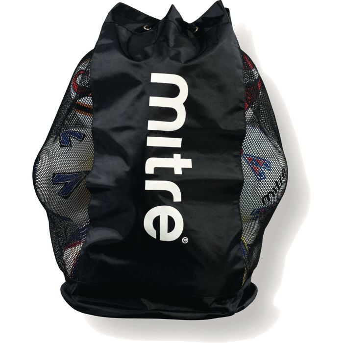 Mitre Mesh Panelled Bag - Black/White