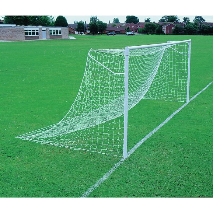 Harrod Sport Socketed Heavyweight Goal - 6.4 x 2.1m - Junior - Pair