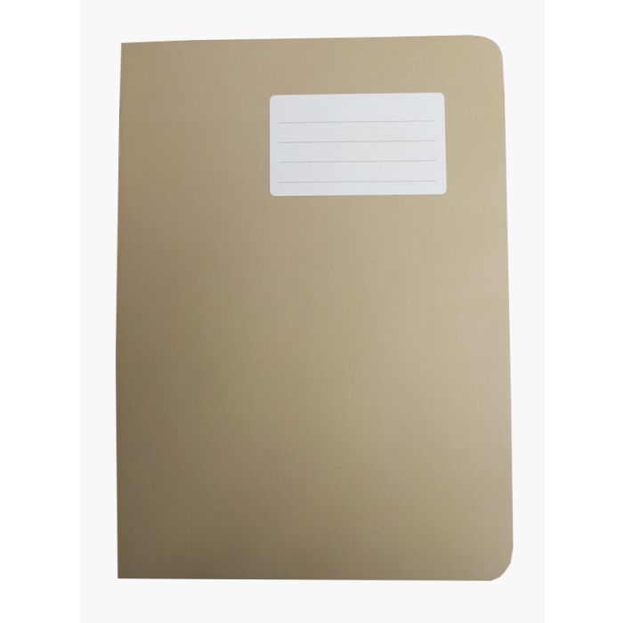 Durabook Exercise Books 9 x 7in 80 Page 8mm F&M - Buff - Pack of 100