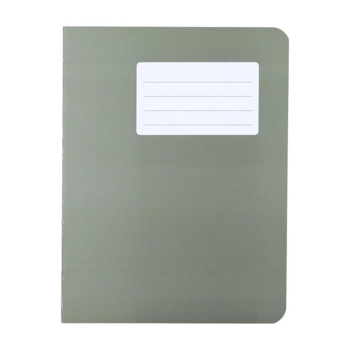 Durabook Exercise Books 9 x 7in 80 Page 8mm F&M - Grey - Pack of 100