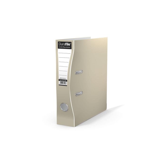 DuraFile Lever Arch File A4 - Buff - Pack of 10
