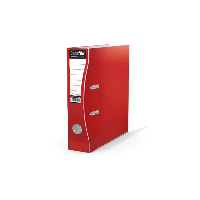 DuraFile Lever Arch File A4 - Red - Pack of 10