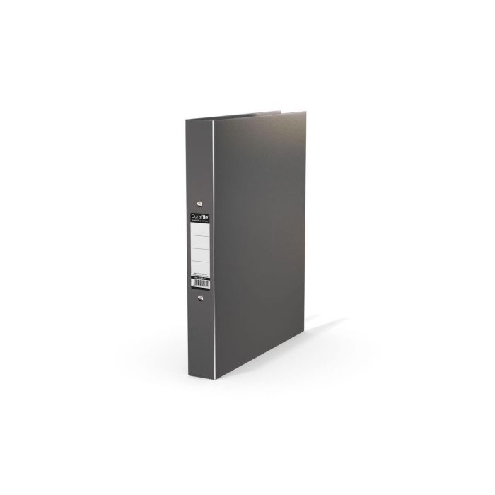 DuraFile Ring Binder A4 - Grey - Pack of 10