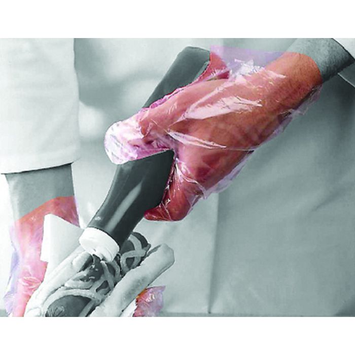 Clear Polythene Disposable Gloves Large - Pack of 100
