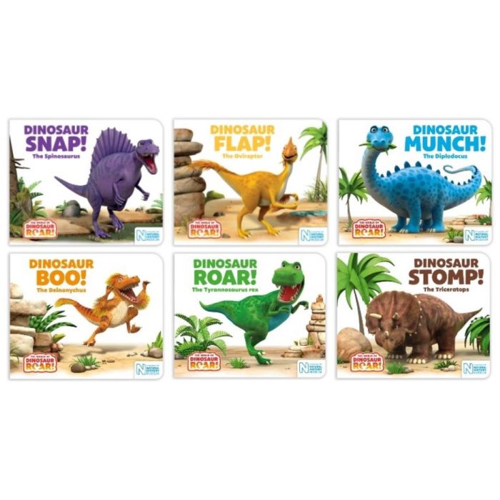 The World of Dinosaur Roar Book Pack 1