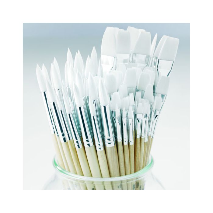 Essentials Short Handled Synthetic Brush Class Pack