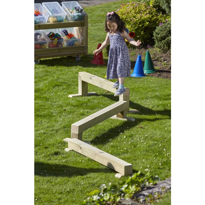 Millhouse Outdoor Balance Beam Set
