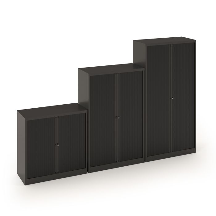 Classmates Tambour Unit - Black - 1570mm
