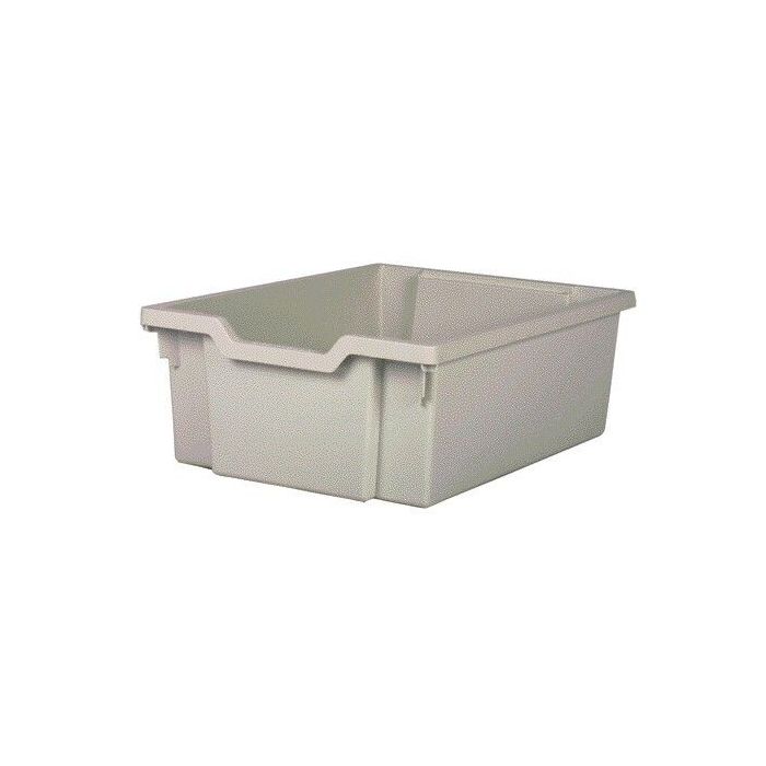 Deep Storage Tray Light Grey