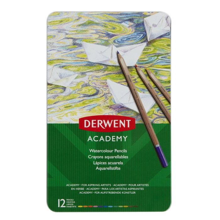 Derwent Academy Watercolour Pencils - Pack of 12