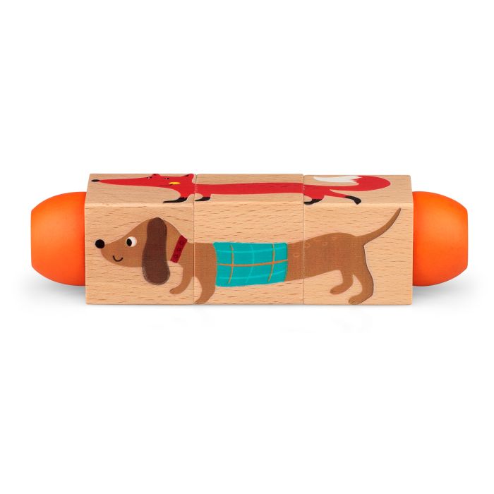 Wooden Twisty Animal Puzzle
