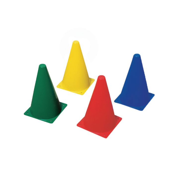 Cones Plastic 23cm - Yellow