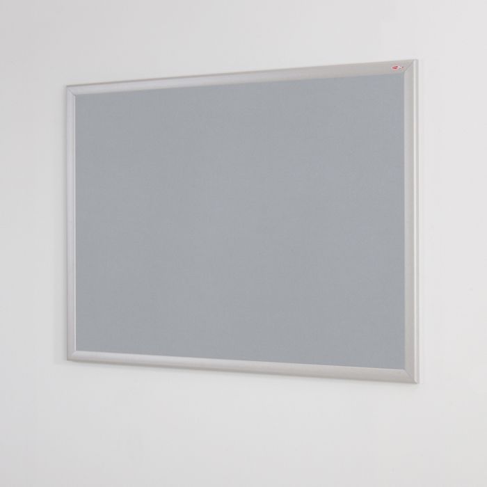 Eco Friendly Aluminium Framed Noticeboard 1200 x 900mm - Grey