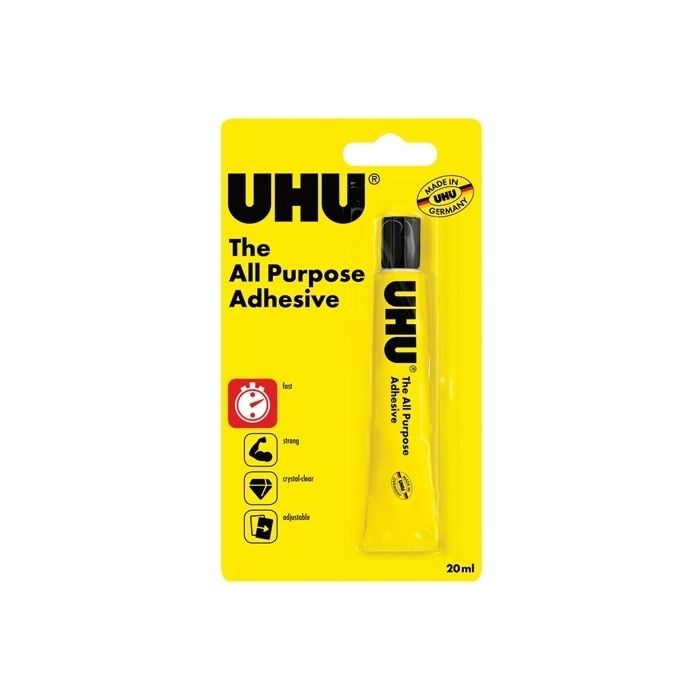 UHU All Purpose Adhesive - 20ml - Pack of 10