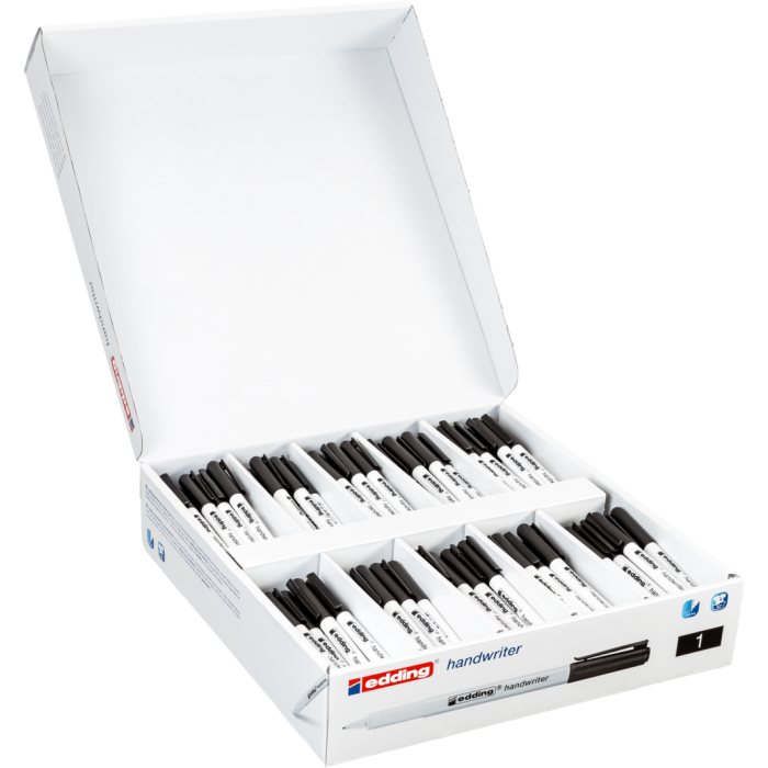 Edding Handwriter - Black - Pack of 200