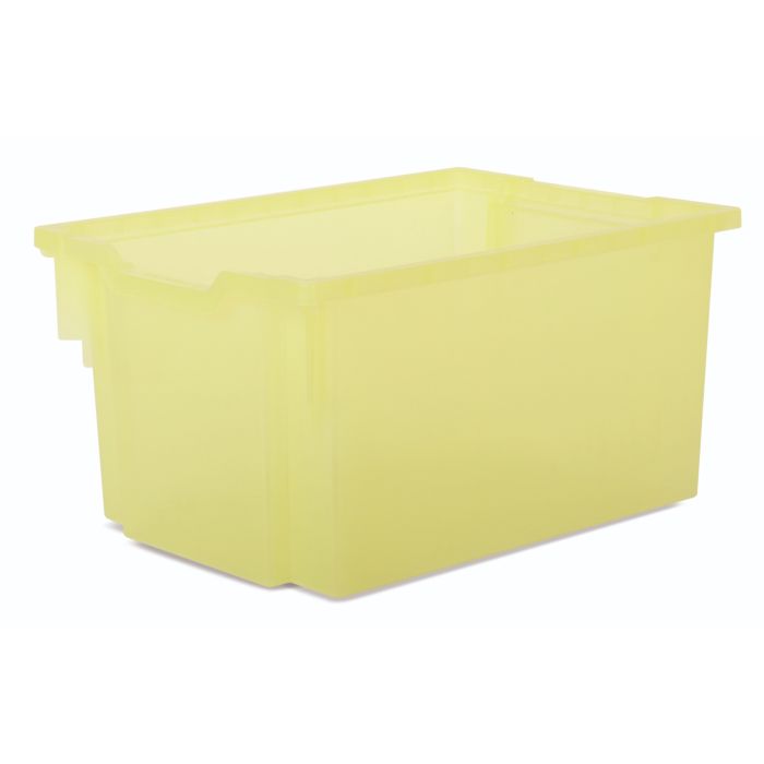 Extra Deep Storage Tray Lemon