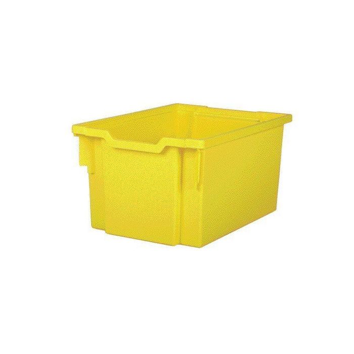 Extra Deep Storage Tray Yellow